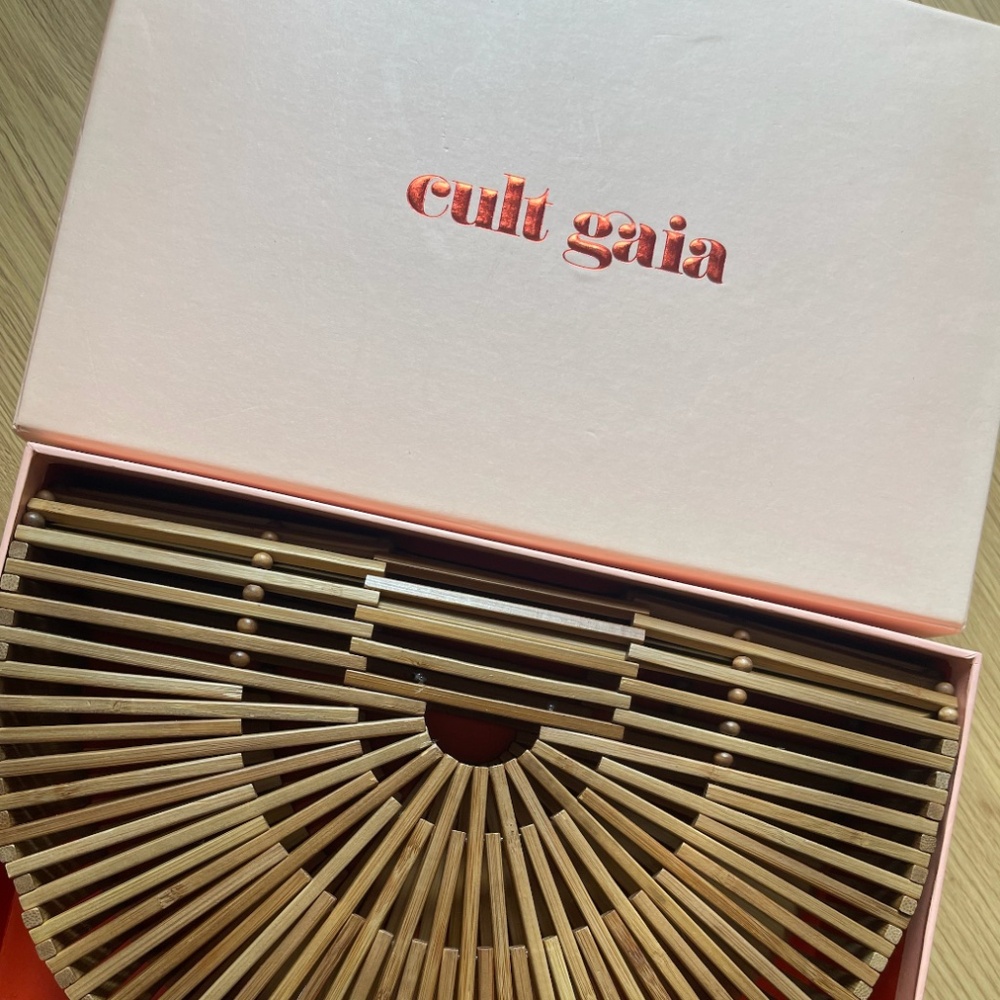 Stunning! Cult Gaia Bamboo Ark Handle Bag in amazing condition!